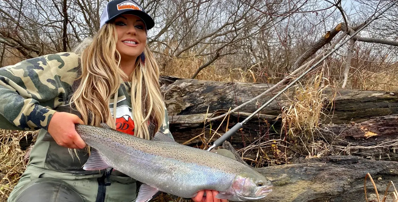 Female Vs. Male Steelhead.there's a difference – Blood Run Fishing