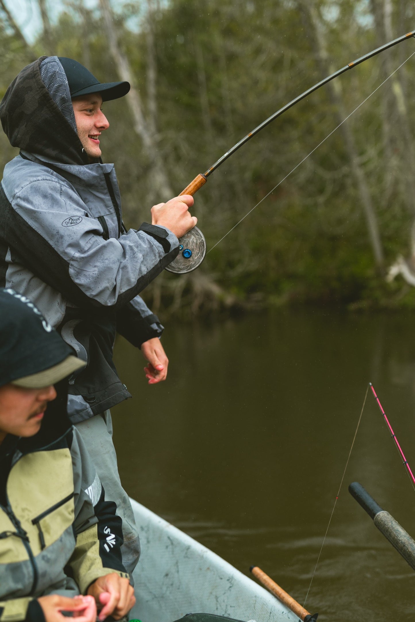 Blood Run HD Skein Cane Centerpin Float Rod