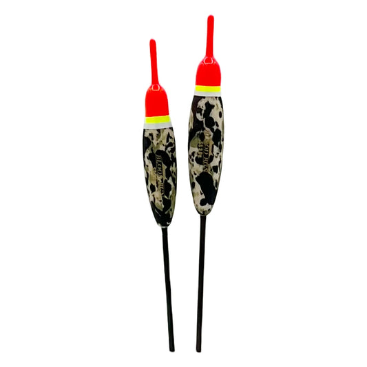 Blood Run Camo Swallow Balsa Fishing Floats for Trout