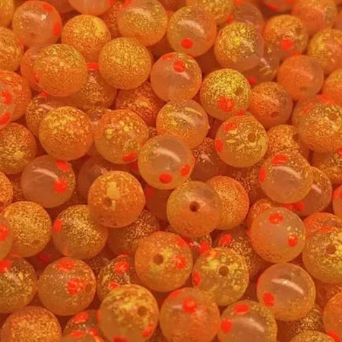 Bloop Bead Co Mason Jarr Glo Fishing Beads fishing beads for salmon steelhead and trout.