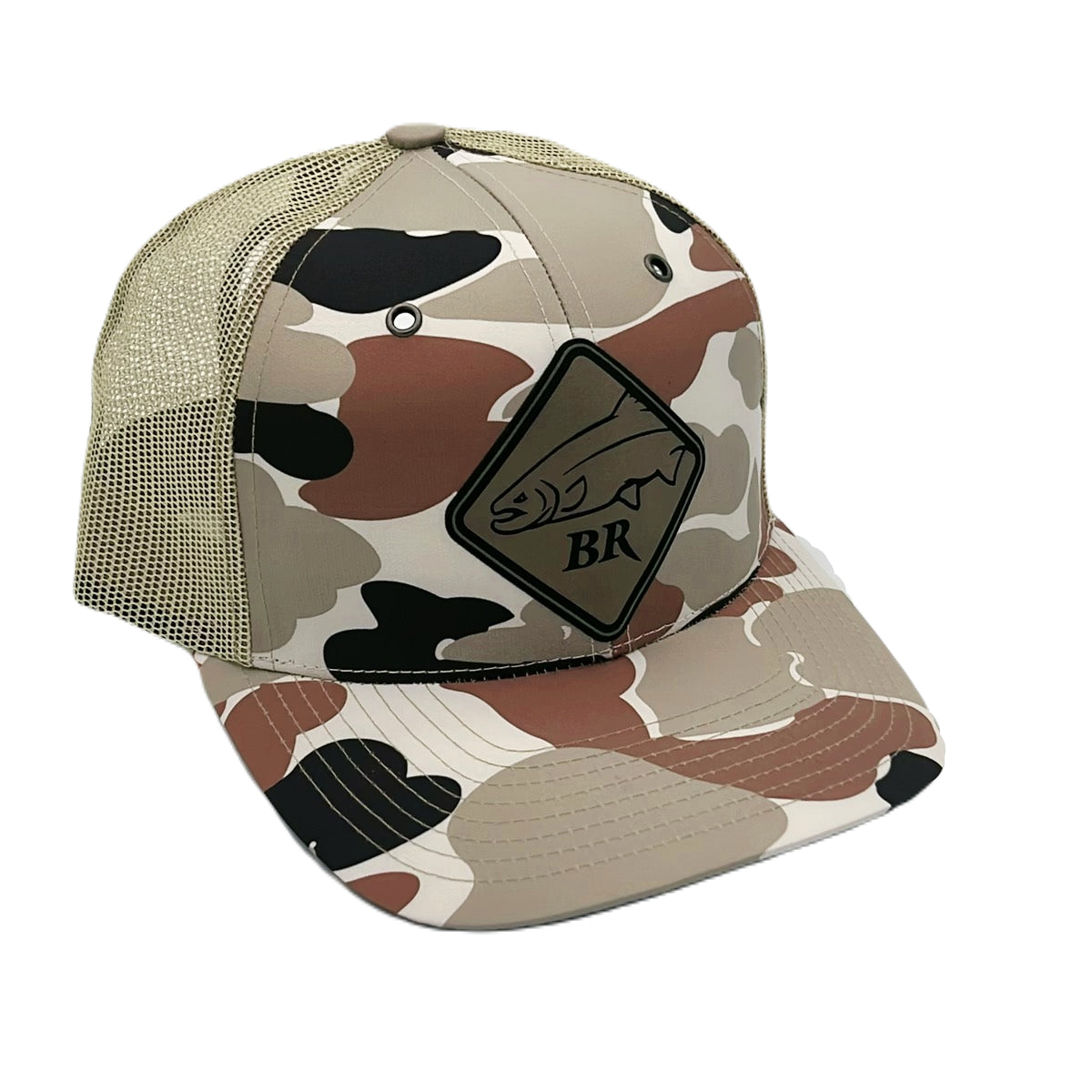Fishing hat camo sales