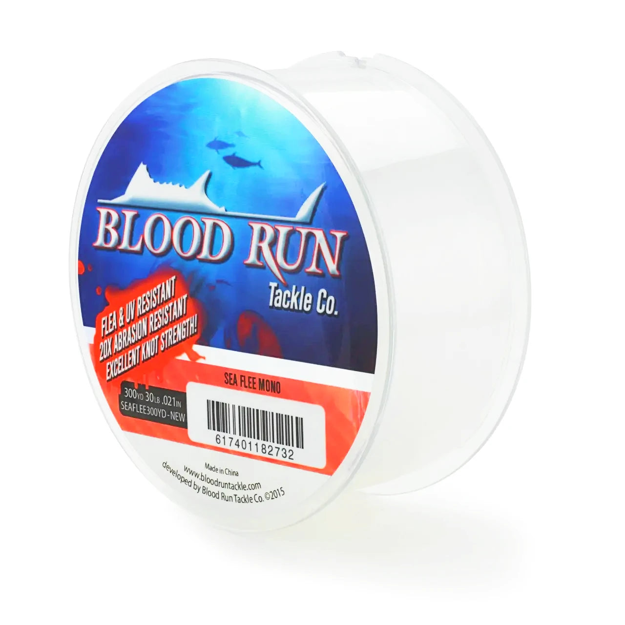 Blood Run Floating Mono 23lb Clear