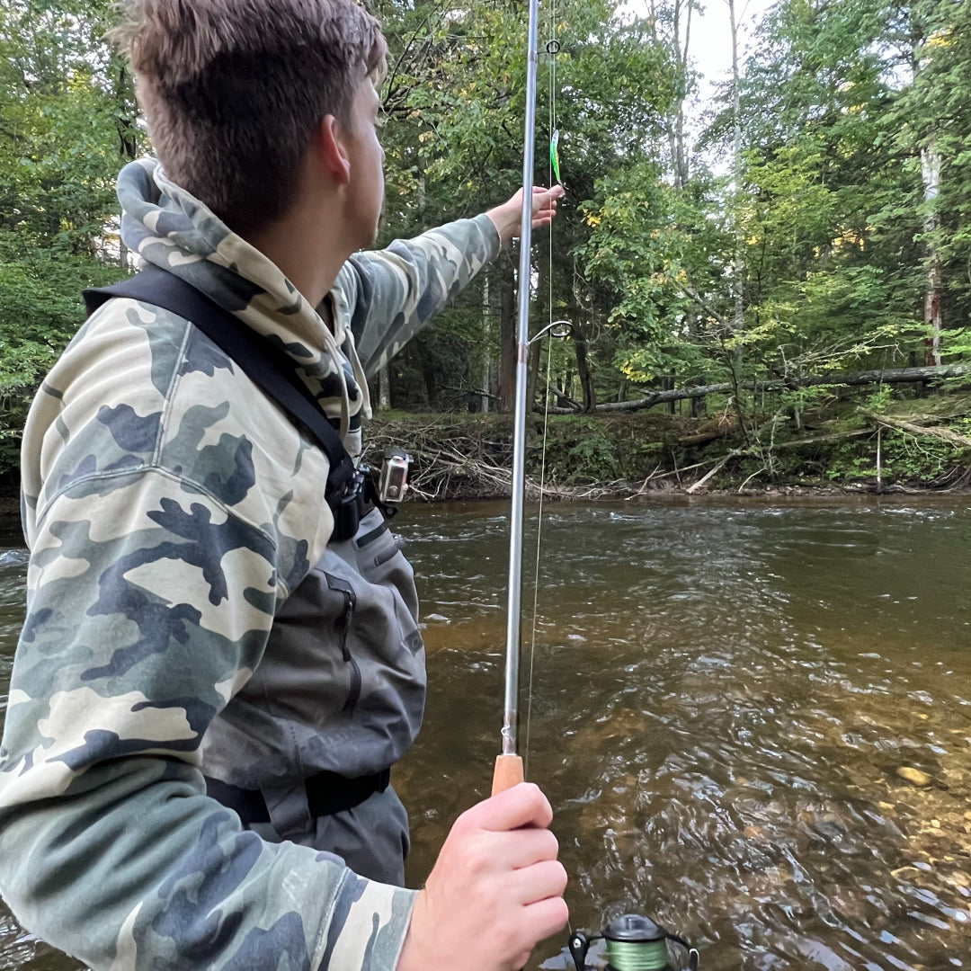 Ironhead Spinning Rod for Kayak fishing and Centerpin Float Fishing – Blood  Run Fishing