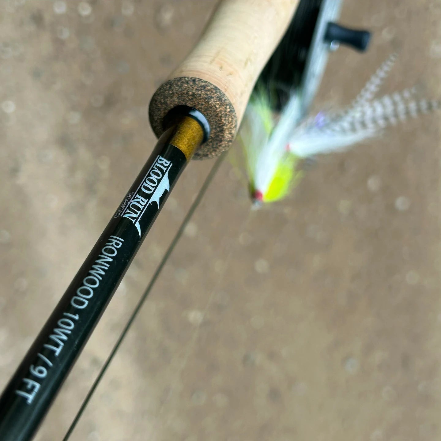 10wt Fly Rod 9' Steelhead Salmon Musky Pike Carp Blood Run Fishing