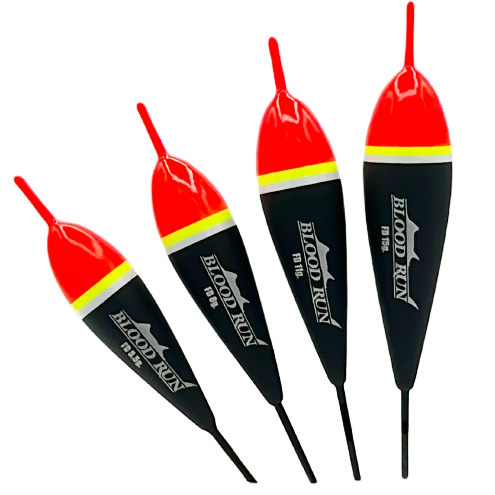10 Pack Balsa Fishing Floats for Steelhead and Salmon from Blood
