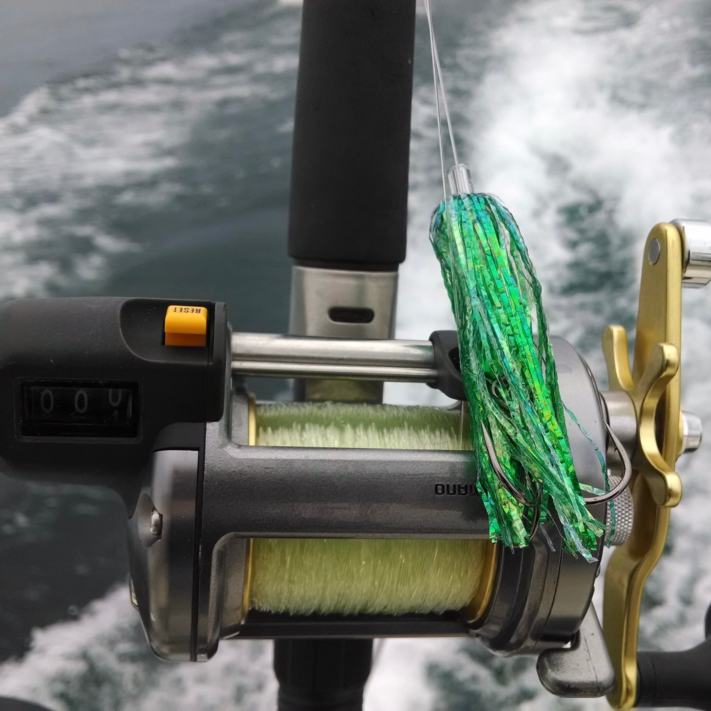 25 lb mono fishing line 360 yards Downrigger Trolling Line - 25LB Tournament Mono - 2600YDS - .02" Diameter - Clear