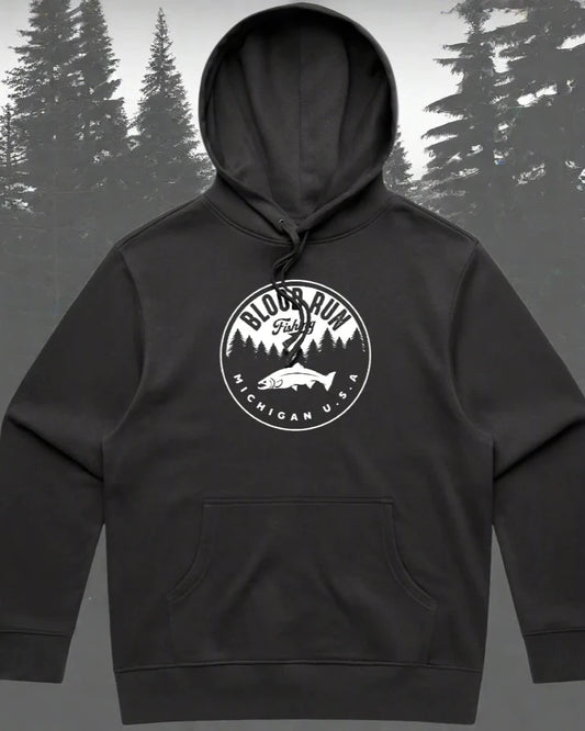 Limited Edition Custom Steelhead Fishing Hoodies from Blood Run