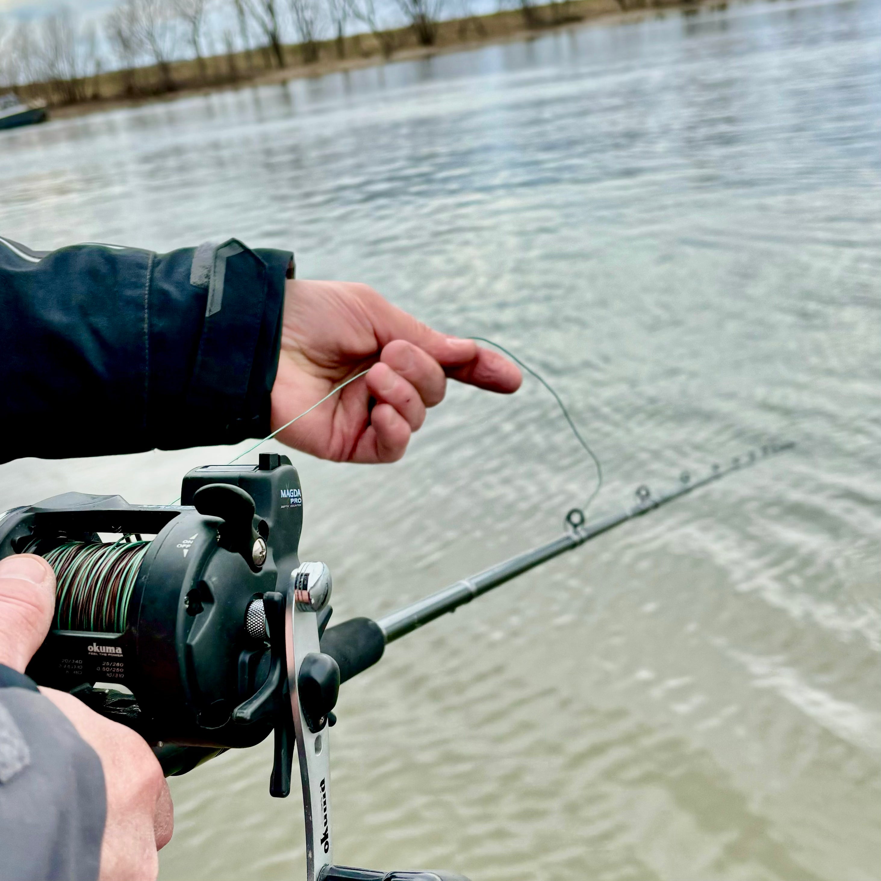 copper river fishing pole Livewire Leadcore Trolling Rod 6 Pack 𝗪𝗵𝗮𝘁 𝗶𝘀 𝗹𝘂𝗿𝗲 𝗳𝗶𝘀𝗵𝗶𝗻𝗴? sturgeon As an added benefit Color and Size:15lb Moss Green