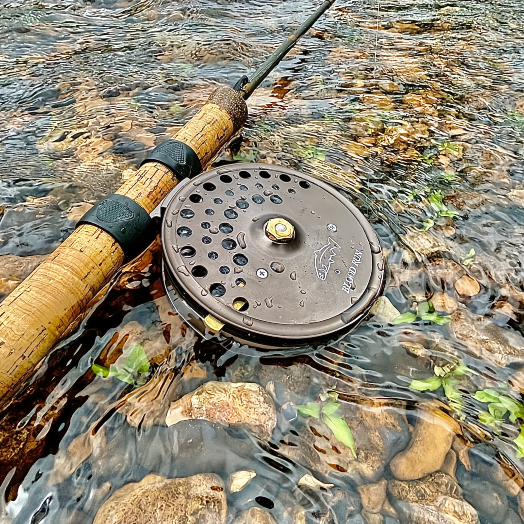 Trout Centerpin Reel Halcyon Centerpin Blood Run Fishing
