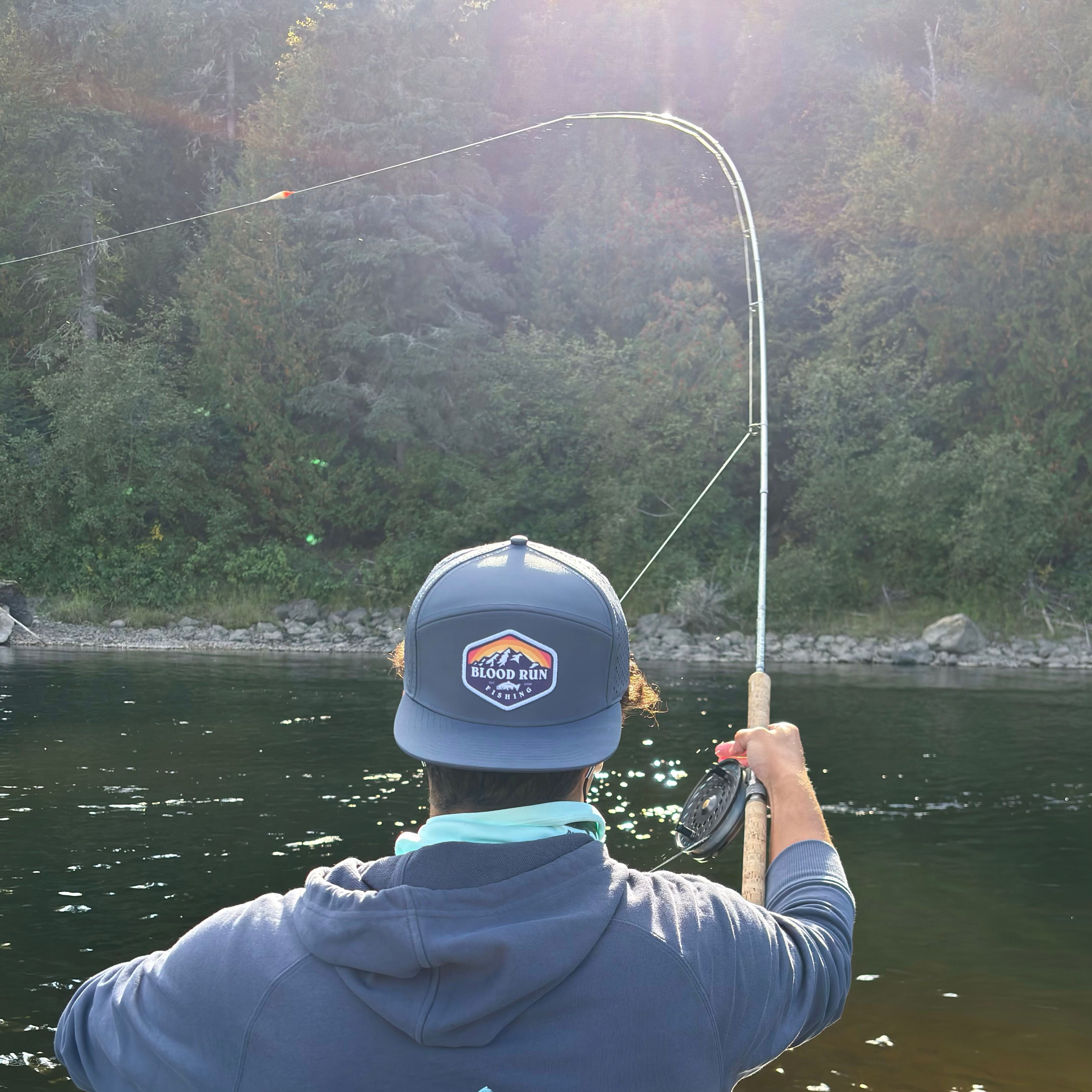Salmon Steelhead Centerpin Rod & Reel Combo - 13' 4 Piece 10-20LB Skein Cane Medium Heavy Float Rod - 5.25 Halcyon Centerpin Reel