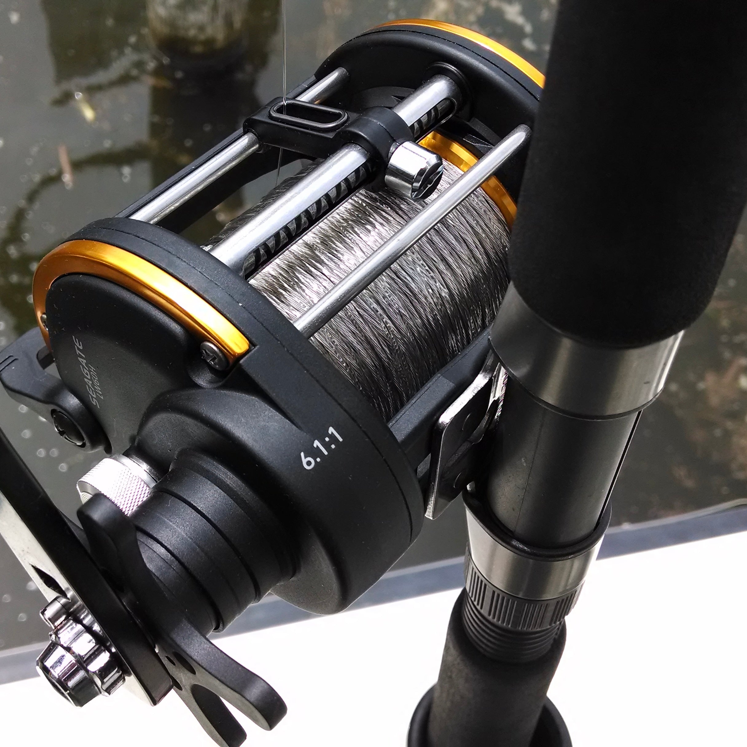 copper fishing reel 32LB Copper Fishing Line - Great Lakes Trolling Wire