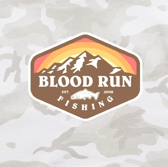 Blood Run Sun Mountain Logo
