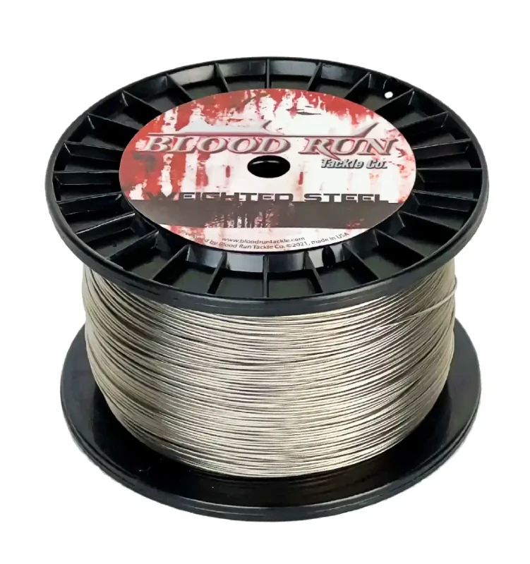 Weighted Steel Stainless Fishing Wire Line Blood Run Fishing