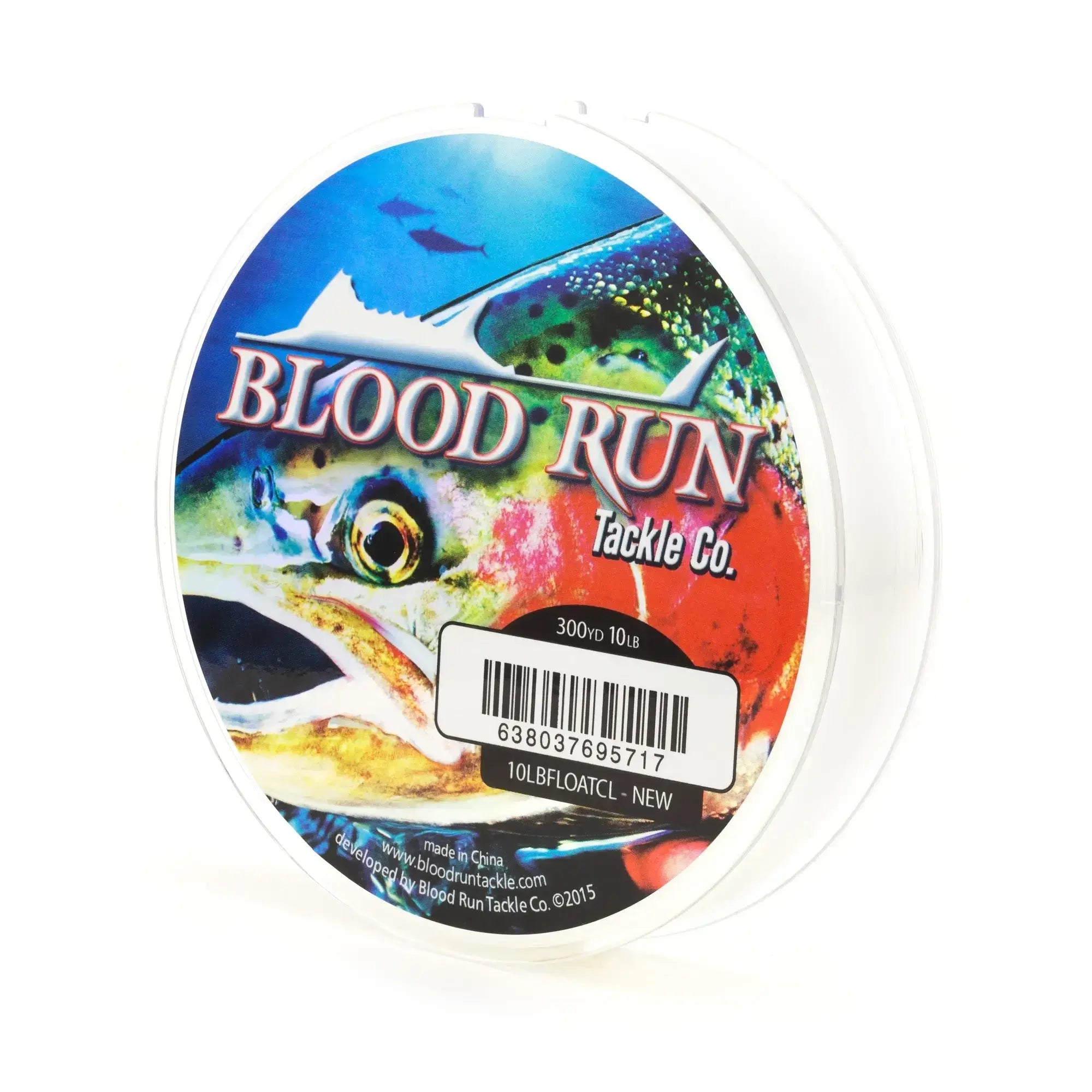 Blood Run Tackle Floating Monofilament Fishing Line - Clear Blood Run Tackle Floating Monofilament Fishing Line - Clear