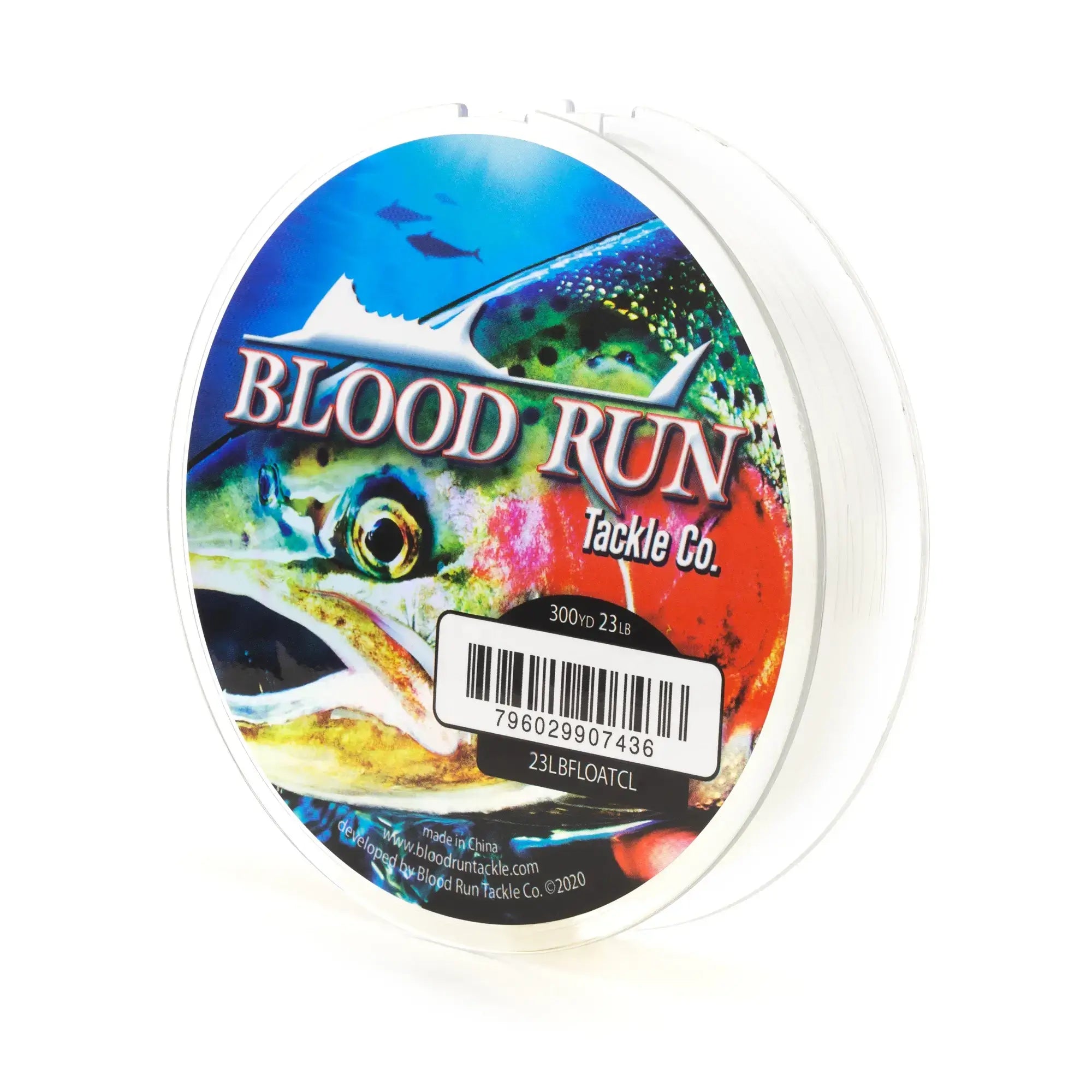 Blood Run Floating Mono 23lb Clear