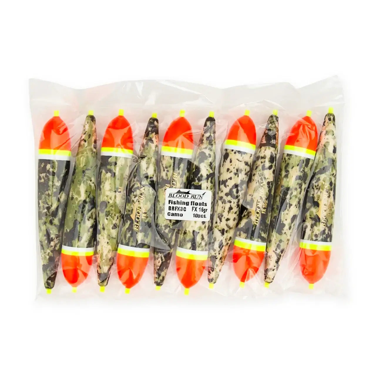 10 Pack Balsa Fishing Floats for Steelhead and Salmon from Blood Run Fishing
