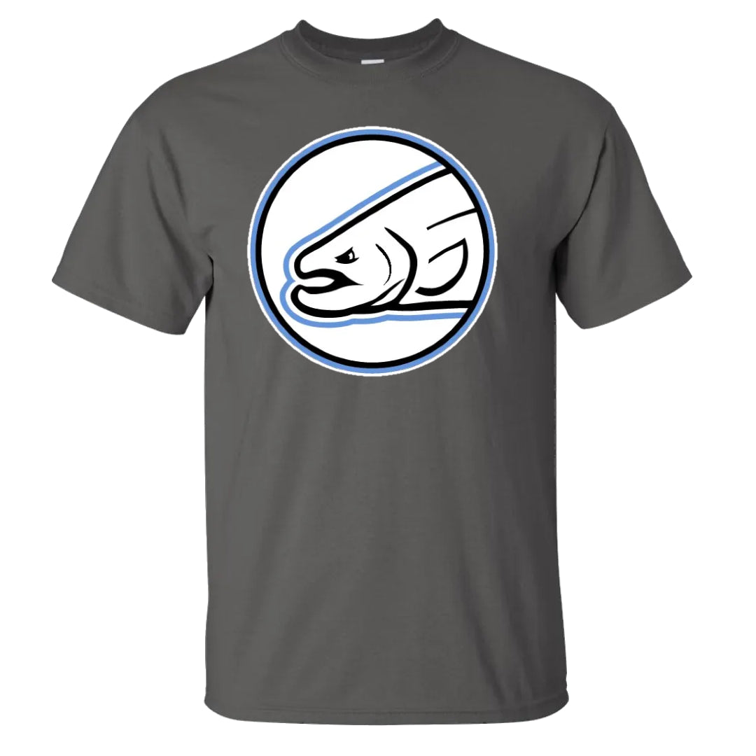 Blood Run Grey Fishing T Shirt
